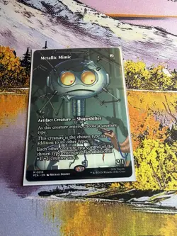 Mint/Near-Mint, English - 1 x MTG Metallic Mimic - Borderless Teenage Mutant Nin - Image 1