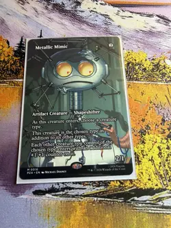 Mint/Near-Mint, English - 1 x MTG Metallic Mimic - Borderless Teenage Mutant Nin - Image 4