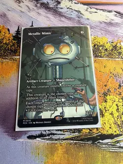 Mint/Near-Mint, English - 1 x MTG Metallic Mimic - Borderless Teenage Mutant Nin - Image 5