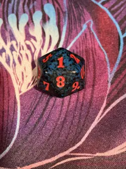 MTG Magic: the Gathering: Izzet Theme Spindown D20 Life Counter - Image 2