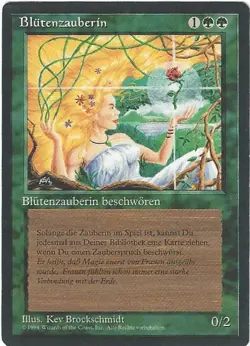 TCG MtG 223 FBB Deutsch Limitiert 3rd Blutenzauberin / Verduran Enchantress - Image 1