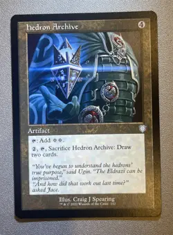 Hedron Archive - RETRO FRAME - MTG The Brothers' War: Commander - NM - Image 1