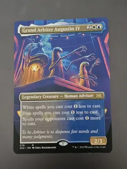 Grand Arbiter Augustin IV (Borderless) Double Masters 2022 Legendary Creature R… - Image 1