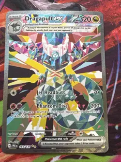 Dragapult ex 165/131 SIR SV: Prismatic Evolutions Pokemon TCG NM - Image 1