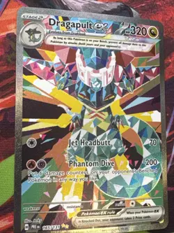 Dragapult ex 165/131 SIR SV: Prismatic Evolutions Pokemon TCG NM - Image 4