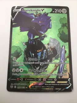 Corviknight V, TG18/TG30 Silver Tempest Trainer Gallery, M/NM, Pokemon TCG - Image 1