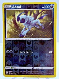 Pokemon TCG Absol Champions Path 038/073 Reverse Holo - NEAR MINT - Image 1