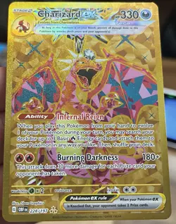 Charizard 228/102 Obsidian Flames Gold Pokemon TCG - Image 3