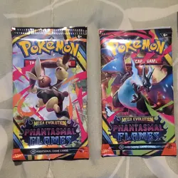 Pokemon Phantasmal Flames Booster Pack Lot (Full Art Set/x6) - Image 2