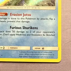 LP Greninja 9/18 Holo Rare Ultra Detective Pikachu Pokemon 2019 - Image 5