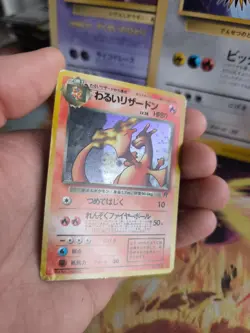 Pokemon Karte Card DARK Charizard Glurak Team Rocket Gang Holo japanese Good- - Image 4
