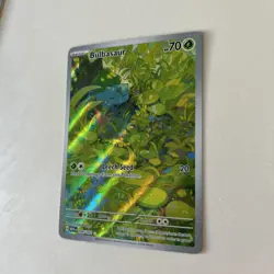 Bulbasaur Illustration Rare 166/165 SV Pokemon 151 2023 English Pack Fresh NM US - Image 2