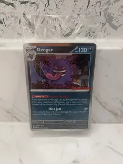 Double Swirl Pokemon Gengar Perfect Order GameStop Promo - Image 1