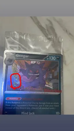 Double Swirl Pokemon Gengar Perfect Order GameStop Promo - Image 2