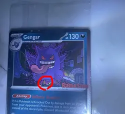 Double Swirl Pokemon Gengar Perfect Order GameStop Promo - Image 3