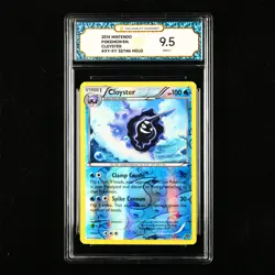 TQG 9.5 MINT+ 2014 Pokemon ENG Cloyster 32/146 HOLO - Image 1