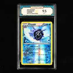TQG 9.5 MINT+ 2014 Pokemon ENG Cloyster 32/146 HOLO - Image 2