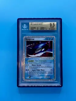 Pokemon kyogre ex holo hidden legends 94/101 bgs 9.5, pop 6, psa - Image 1