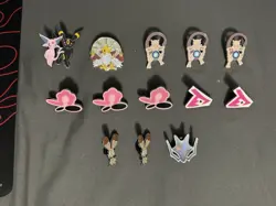 Pokemon Pin Lot x13 Mewtwo Mega Alakazam Umbreon Espeon - Image 1