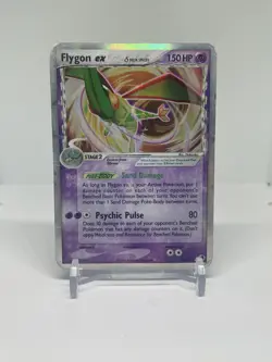 Pokemon TCG Flygon ex Delta Species 92/101 Dragon Frontiers Holo - DMG - Image 1