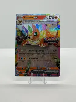 Pokemon TCG - Flareon ex - Prismatic Evolutions Stamped Promo - 014/131 - Holo - Image 1