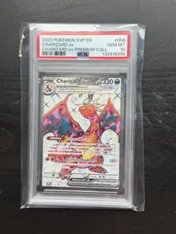 PSA 10 Charizard ex SVP 056 Pokemon Scarlet Violet Promo Full Art - Image 1