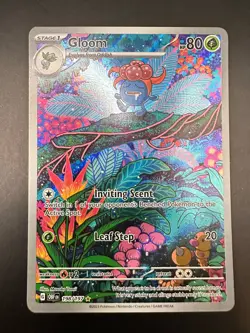 Pokemon TCG: Gloom 198/197 Obsidian Flames Illustration - Image 1