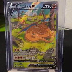 Pokemon Charizard V SWSH260 Sword & Shield Promo SLEEPING ZARD Rare Mint - Image 1