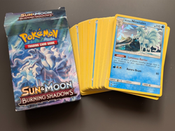 Pokemon TCG Sun and Moon Burning Shadows Alolan Ninetales Battle Deck - Image 1