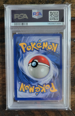 1999 POKEMON BASE SET UNLIMITED #10 MEWTWO-HOLO PSA 7 - Image 2