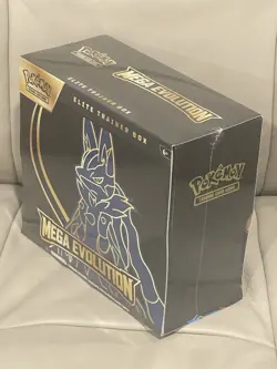 Pokemon TCG Mega Evolution Set Lucario Elite Trainer BOX/ NEW SEALED ETB - Image 4