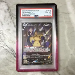 Pokemon Mimikyu V TG16/TG30 Brilliant Stars Ultra Rare Holo PSA 10 - Image 1
