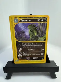 Pokemon Tyranitar Aquapolis Rare #40/147 120 HP Stage 2 Nintendo 2002 English - Image 1