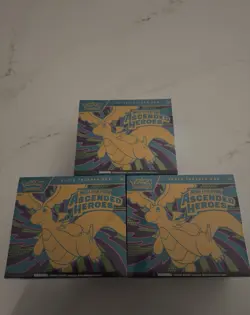 Pokemon Mega Evolution Ascended Heroes Elite Trainer Box Set of 3 - Image 1