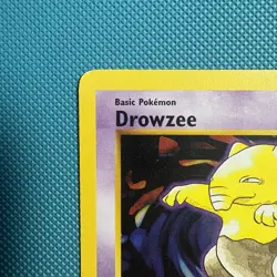 Pokemon Vintage 1st Edition Drowzee 049/102 Base Set (Shadowless) Wotc 1999 - Image 2