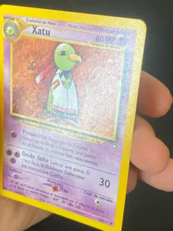 CARTE POKEMON XATU 52/111 FR PEU COMMUNE NEO GENESIS - TBE - Image 3