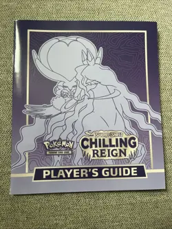 Chilling Reign Player‘s Guide Book from Pokemon TCG Elite Trainer Box ETB - Image 1