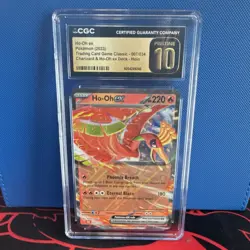 Pokemon TCG Ho-Oh ex 007/034 Charizard & Ho-Oh ex Deck CGC PRISTINE 10 pop 50 - Image 1