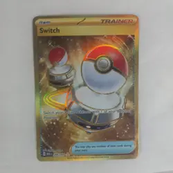Pokemon Switch 206/165 SV 151 Gold Secret Rare NM - Image 1