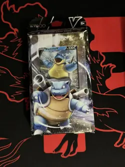 Inteleon VMAX League Pokemon Battle Deck & Blastoise V Battle Deck New Sealed - Image 3