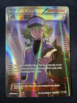Pokemon N (Alt Art) - 105a/124 - Premium Trainer's XY C LP+ Free Shipping B - Image 1