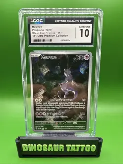 2023 POKEMON SVP EN-SV PROMO 151 ULTRA-PREMIUM COLLECTION #052 MEWTWO CGC 10 - Image 1
