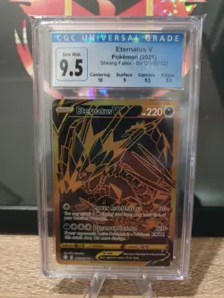 Eternatus V - Shining Fates SV121/SV122 - Gem Mint CGC 9.5 Graded Pokemon Card - Image 1
