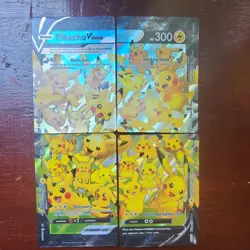 Pikachu V-Union Special Celebrations Ultra Rare Promo 4 Pokemon Cards * New * - Image 2