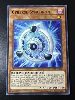 CYBERSE SYNCHRON RARE LP SAST-EN002 YUGIOH! - Image 1