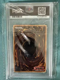 2010-2017 Yugioh Jinzo PSV-000 REPRINT PSA 9 - Image 2