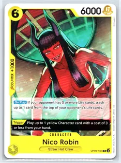 Nico Robin #OP09-107 Learn Together Deck Set Rare - Image 1