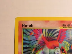 2001 Pokemon HO-OH #7/64 Neo Revelation Unlimited Holo Rare LP - Image 3