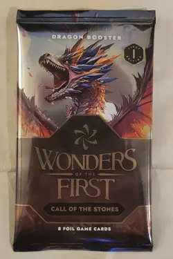 2026 Wonders Of The First Call Of The Stones Sealed Dragon Booster Pack - Image 1