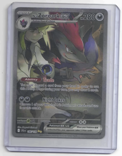 Pokemon N's Zoroark EX 105/108 Full Art Ultra Rare - BW Dark Explorers - MINT/NM - Image 1